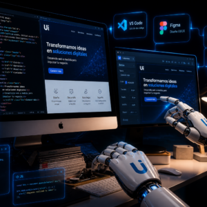 Diseño web con IA